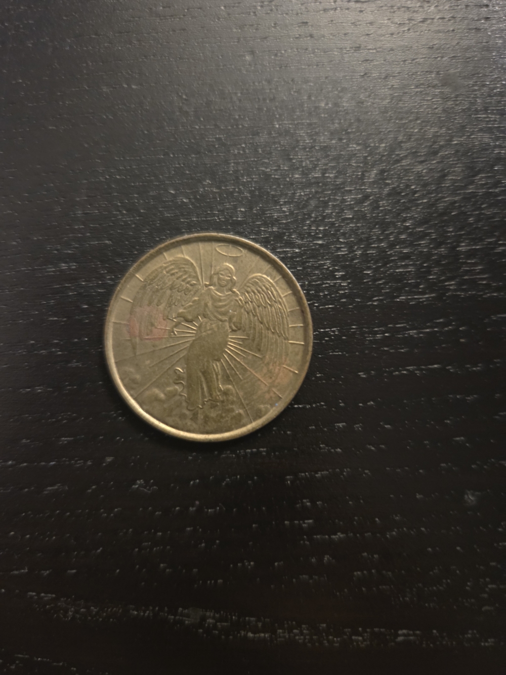 Decorative Coin Accent - Gold Tone